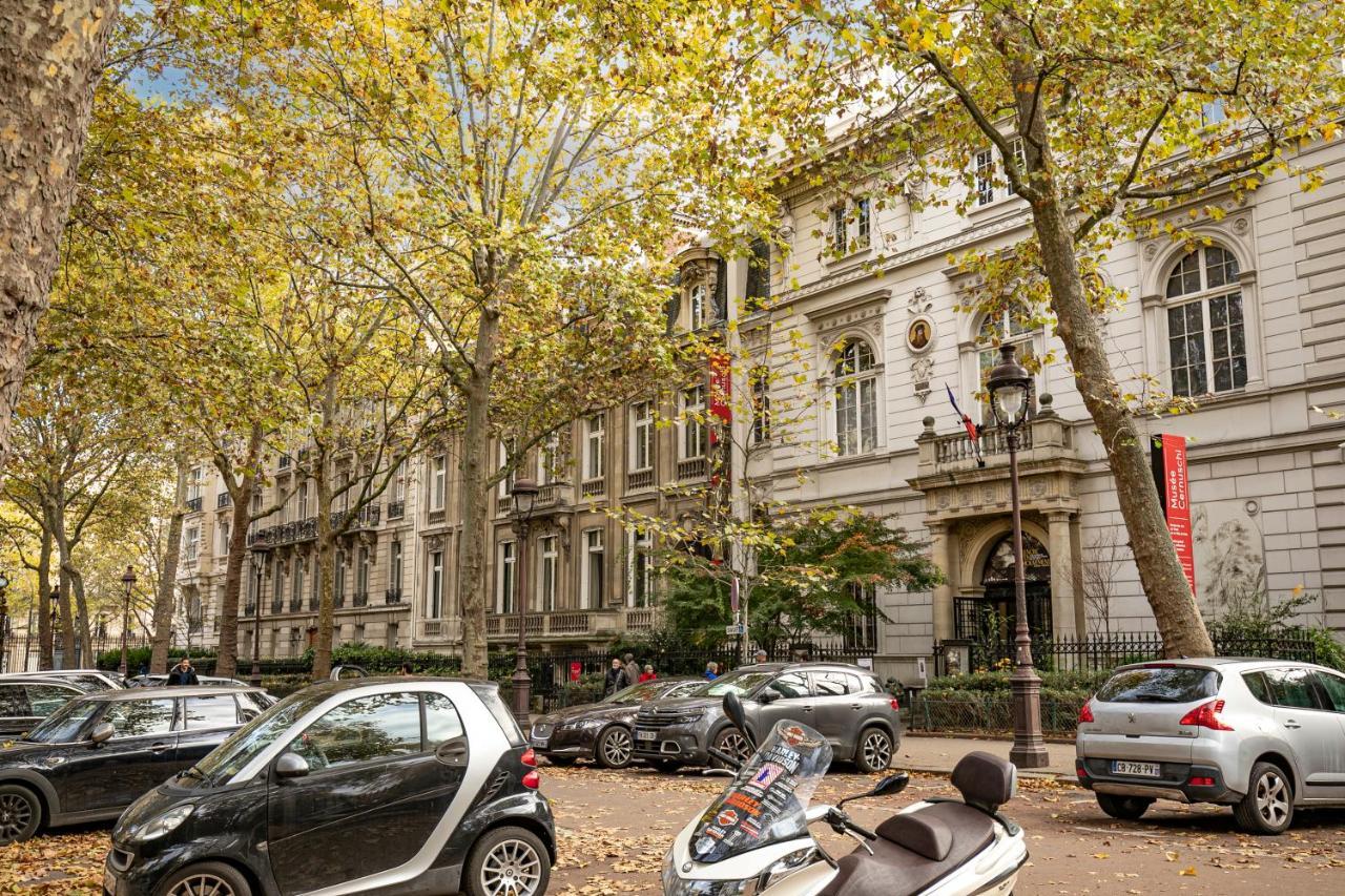 Le Studio Du Parc Monceau Париж Экстерьер фото